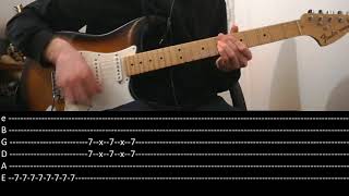 RHCP - Sikamikanico (lesson w/tab)