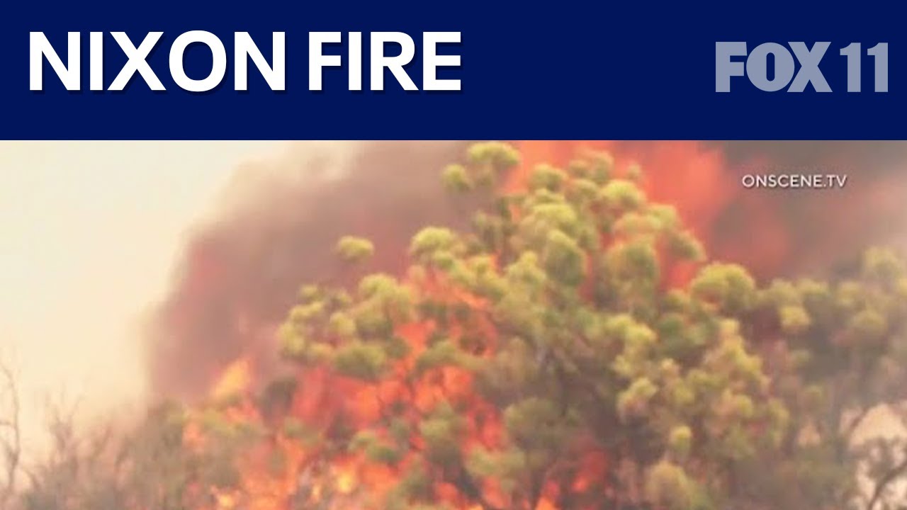 Fire prompts evacuations in Riverside County - YouTube