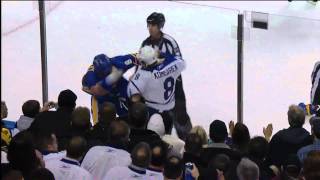 Maple Leafs @ Sabres - The Highlights - 110205