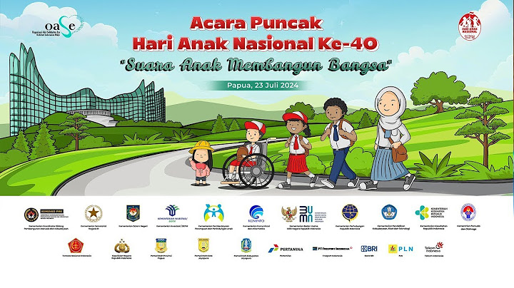 SPECIAL EVENT | ACARA PUNCAK HARI ANAK NASIONAL KE-40