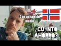 Ahorrar en Noruega con un sueldo medio, ¿cuánto? ¿difícil?