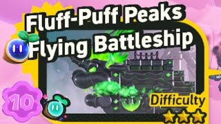 Fluff Puff Peaks Flying Battleship