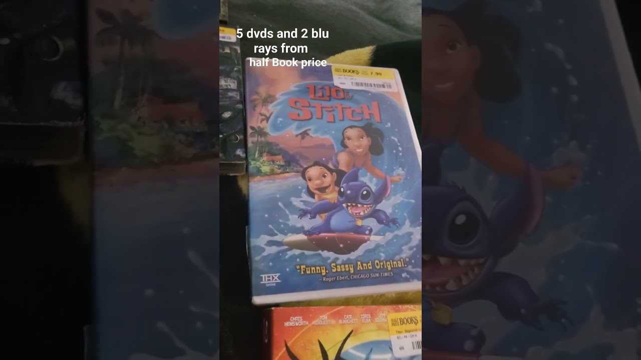 5 Dvds And 2 Blu-rays From Half Book Price 