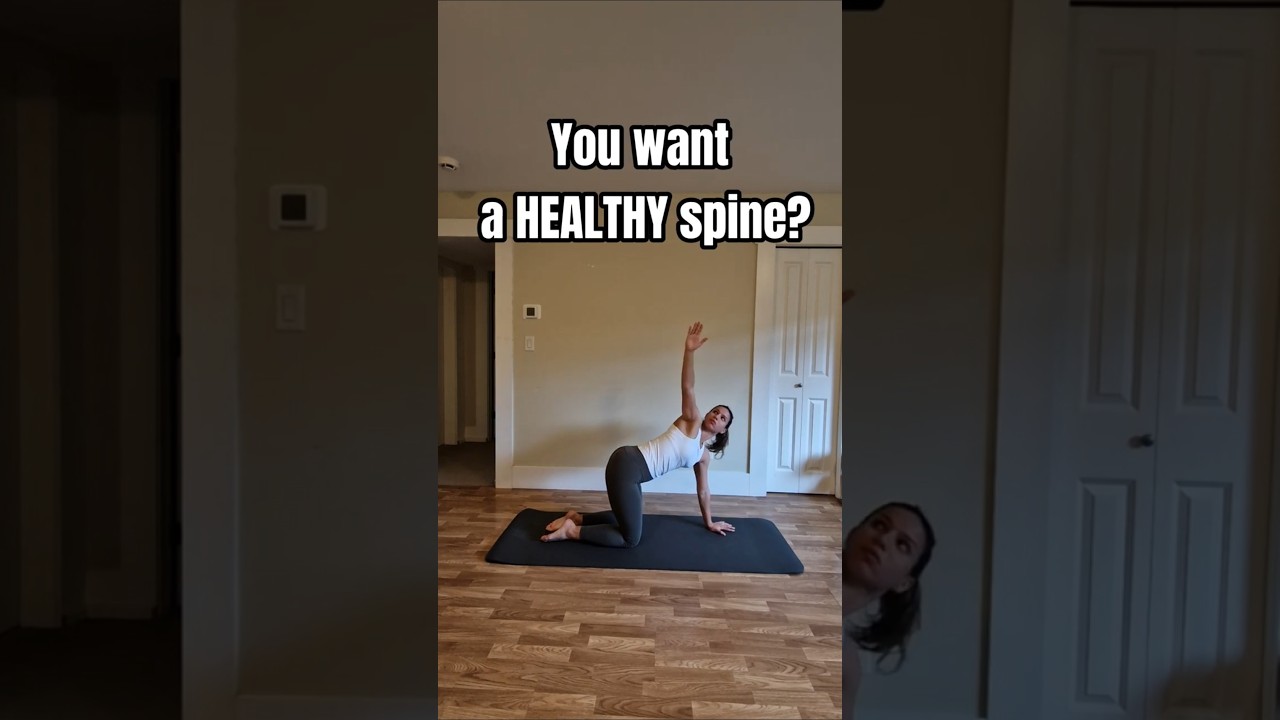 Your spine stays healthy through rotation 