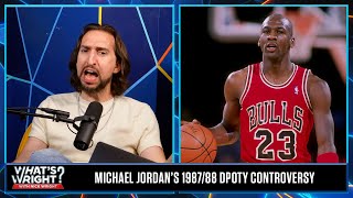Celebrity Michael Jordan’s 1987/88 DPOY stats fabricated, How does this impact his legacy? | What’s Wright? Net Worth