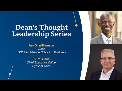 Dean's Thought Leaders Series | The Impact of Artificial Intelligence
