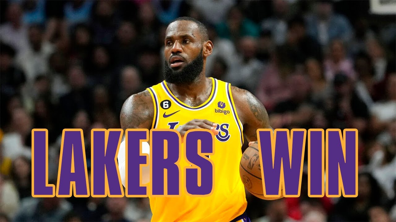 LeBron Is Back New Look Lakers Win!