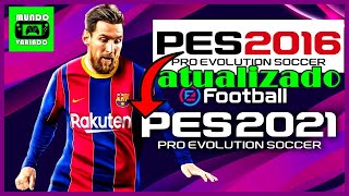 Testando o PES 2016/2021 para PC Tire seu PES 2016 do BauUm jogo IncrivelMengão vs PSGTOPZEIRA