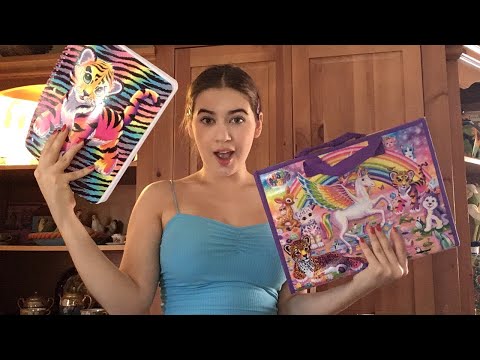 Part 1 - Lisa Frank Coloring Book Page Puppies Crayola Markers Unboxing Toy  Review by TheToyReviewer 