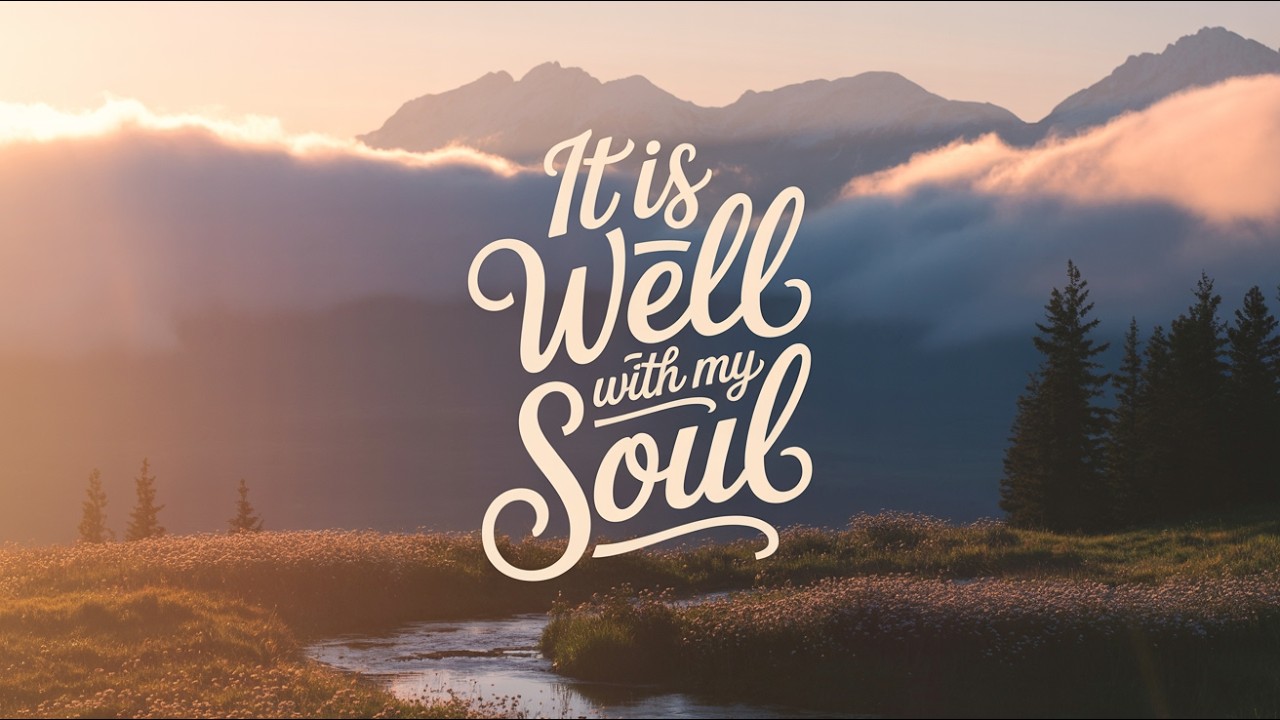 It Is Well With My Soul | Worship Hymn Lyrics for Prayer & Peace - YouTube