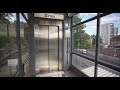 Sweden, Stockholm, Alvik, 2X elevator, subway ride to Stora Mossen