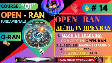 #14 ~ What is Supervised Machine Learning in Open RAN | Course 01 #openran
