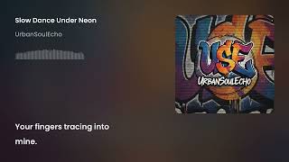 Slow Dance Under Neon — Dreamy Night R&B (Lyric Video) screenshot 5