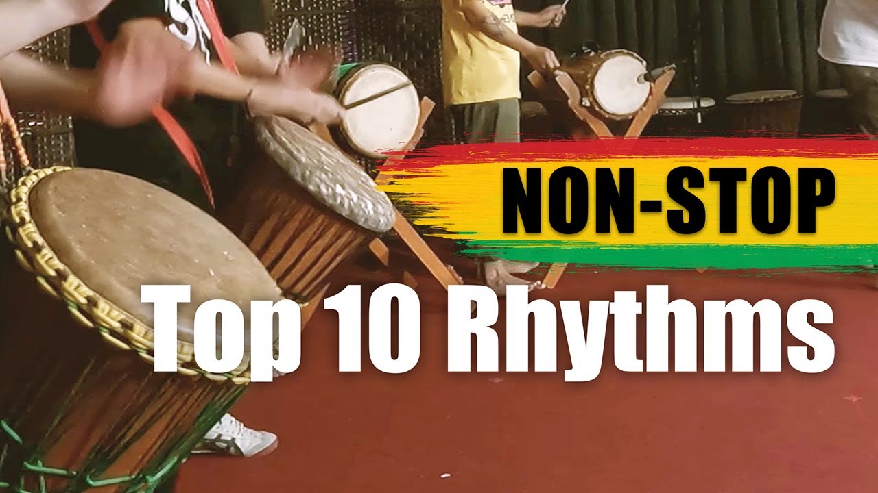 Djembe Performance Top 10 Rhythms Nonstop!!! (Hidden easter egg