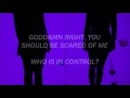 Halsey - Control [Lyrics]