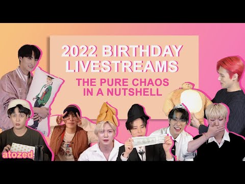 Ateez 2022 Birthday Lives In A Nutshell