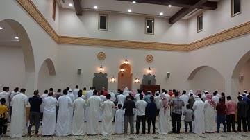 عشاء 5-1-1439هـ - آخر سورة البقرة - القارئ زياد الزيد