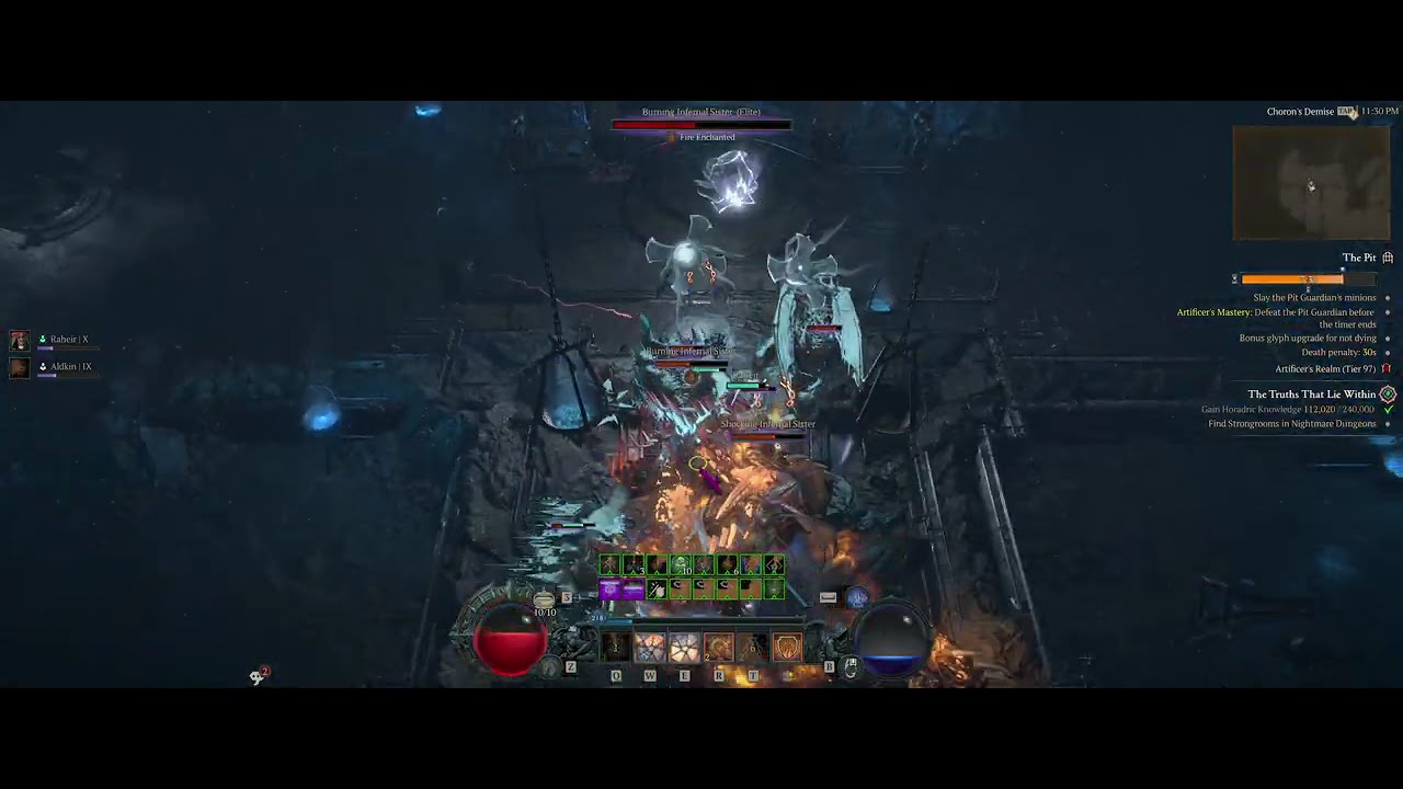 Diablo 4 Season 9 Pit Tier 97 Hydra Sorc 7/2/25 - YouTube
