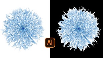 Illustrator Tutorial : How To Create Beautiful Floral Vector in Adobe Illustrator Using Blend Tool