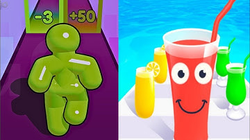 Tall Man Run vs Juice Run | Ultimate Speed & Transformation Showdown! 🧃🏃‍♂️