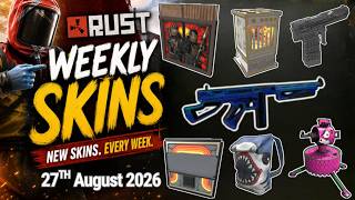 NEW Rust Skins | August 27 | Salvation Thompson & Valkyrie SAP | All Skins Showcase