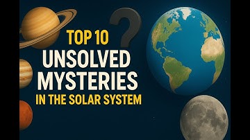 Top 10 Unsolved Mysteries in the Solar System