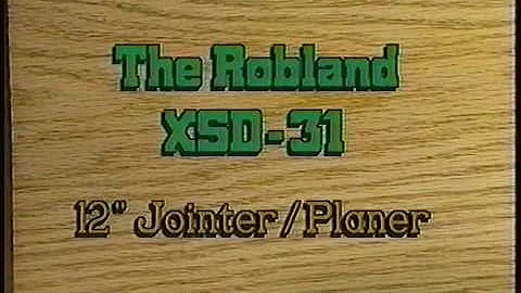 Laguna Tools   Robland XSD 31 Jointer & Planer