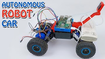 Autonomous Lane Detection Car Using Raspberry Pi 4 and OpenCV - Part 1