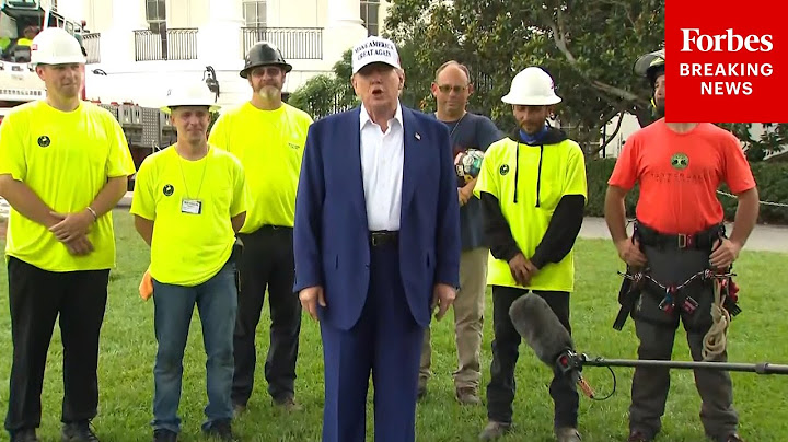 BREAKING NEWS: Trump Takes Question After Questions About Iran, Federal Reserve On White House Lawn