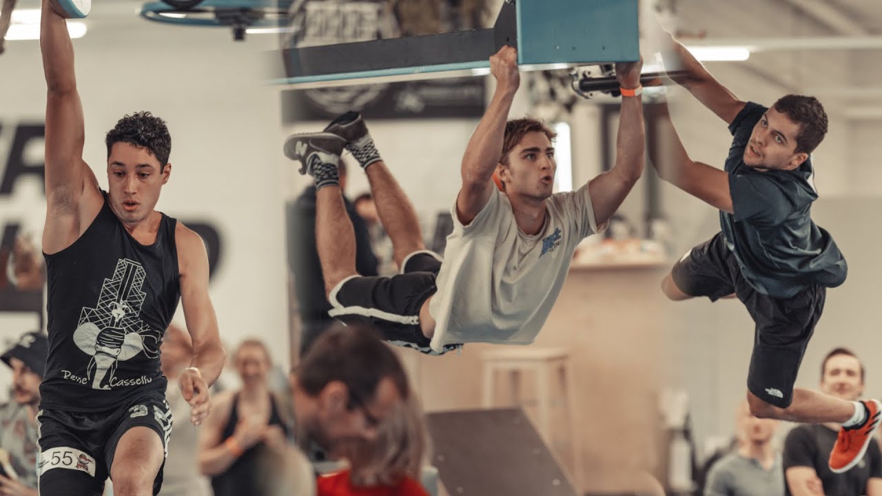 Rene Casselly vs Simon Brunner Ninja Warrior