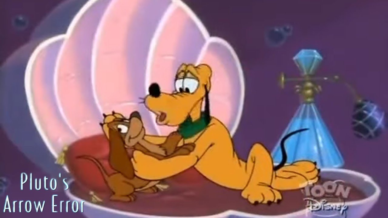Pluto's Arrow Error 1999 Disney Cartoon Short Film