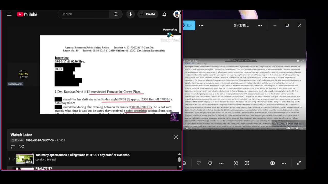 KENNEKA JENKINS TREGANG EXPOSING EVERYBODY - YouTube