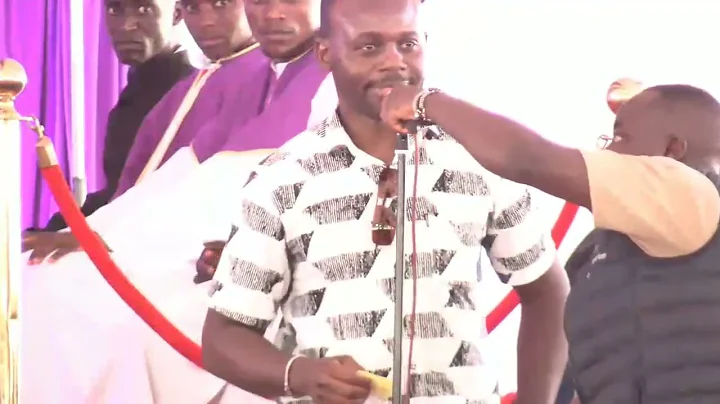 CHEERS AS BOYD WERE WAS INTRODUCED BY MILLIE ODHIAMB0 DURING BERYL ODINGA'S FUNERAL