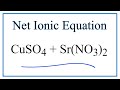 Net Ionic Equations and Spectator Ions