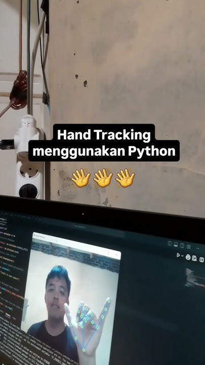 Hand tracking using python #python #computervision - YouTube