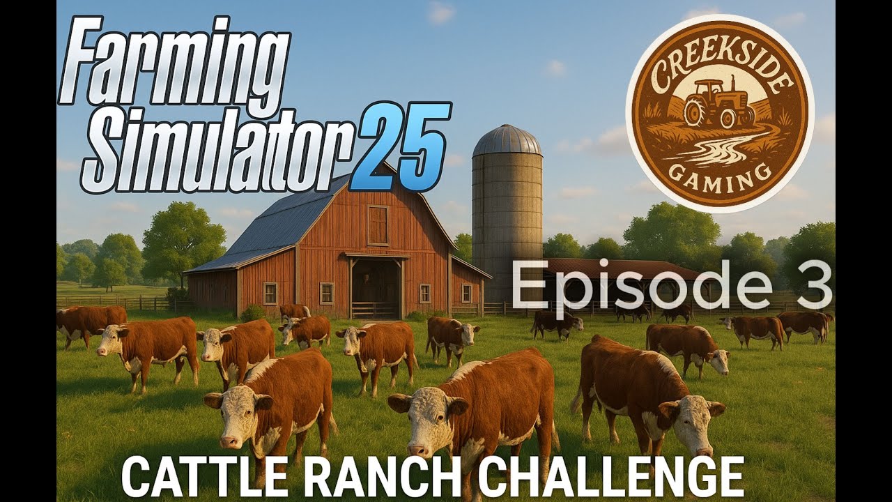 Huge Ranch Upgrades & Total Chaos 😅🐄 | FS25 Cattle Ranch Challenge Ep ...