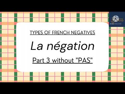 Types of French