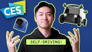 CES 2024: Exploring Self-Driving Tech!