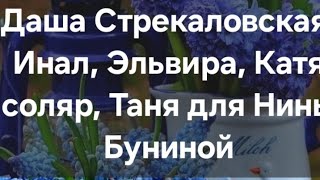 Даша Стрекаловская, Инал, Эльвира, Катя Соляр, Таня Для Нины Буниной