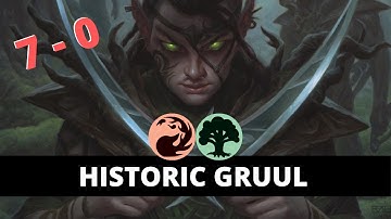 HISTORIC GRUUL Aggro Deck Goes Undefeated! - Magic the Gathering Arena MTG MTGA