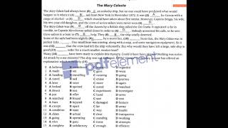 FCE - multiple choice cloze