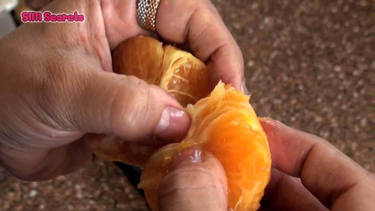 Orange Peel Beauty trick