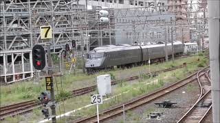 JR九州　 787系 特急きりしま9号宮崎駅～鹿児島中央駅 6009M →→鹿児島車両センターへ回送　　アミュプラザ鹿児島西駐車場　撮影日2023 5 31