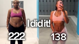 I Finally Reached My Weight Loss Goal! | 222.9 to 138 LBS| Weekly Gym Vlog