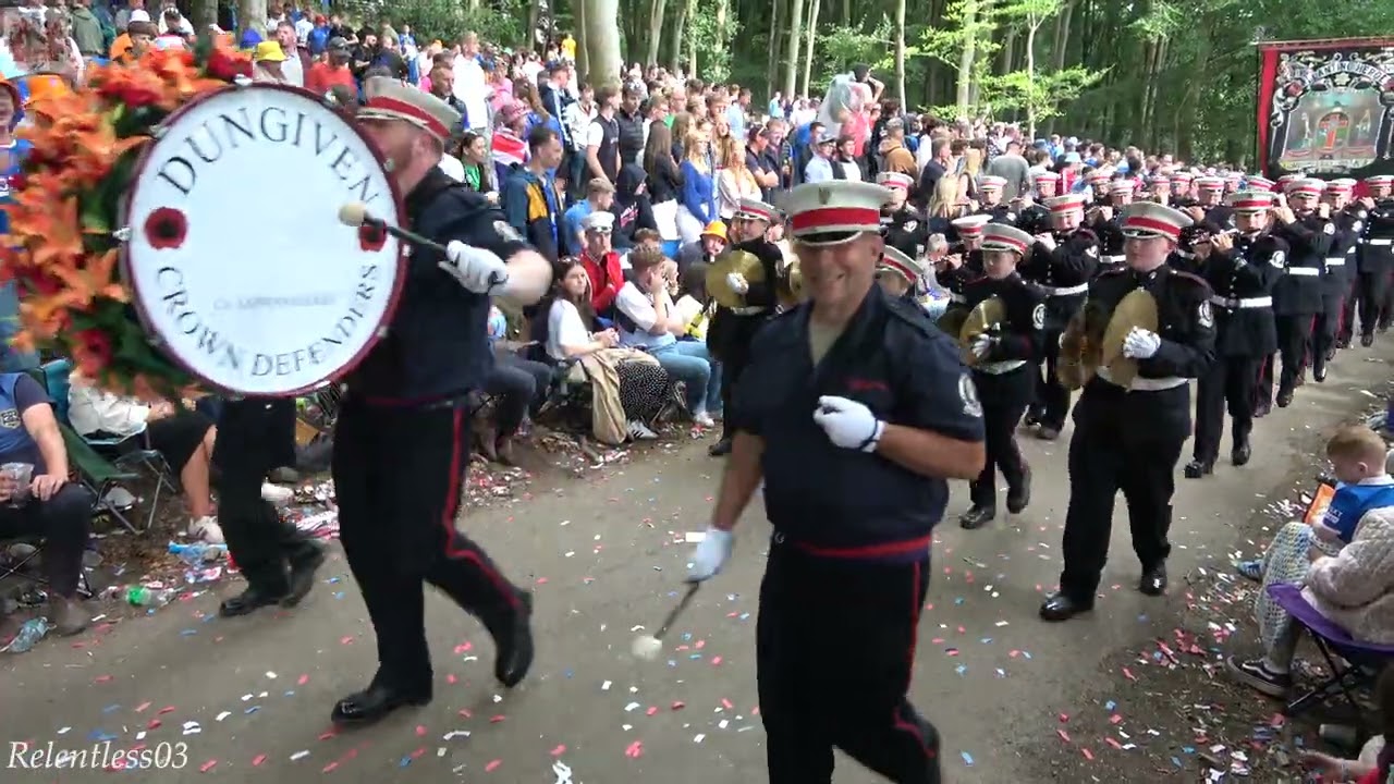 Dungiven Crown Defenders (No.2) @ The Royal 13th Parade ~ Scarva 14/07/25 (4K)