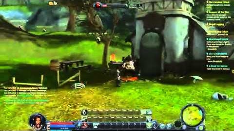 Aion - Elyos Warrior Leveling 1-10 Part 1