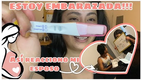 ESTOY EMBARAZADA!!!!!🤰/REACCIÓN DE MI ESPOSO🤭Seré mamá por segunda vez 🥺