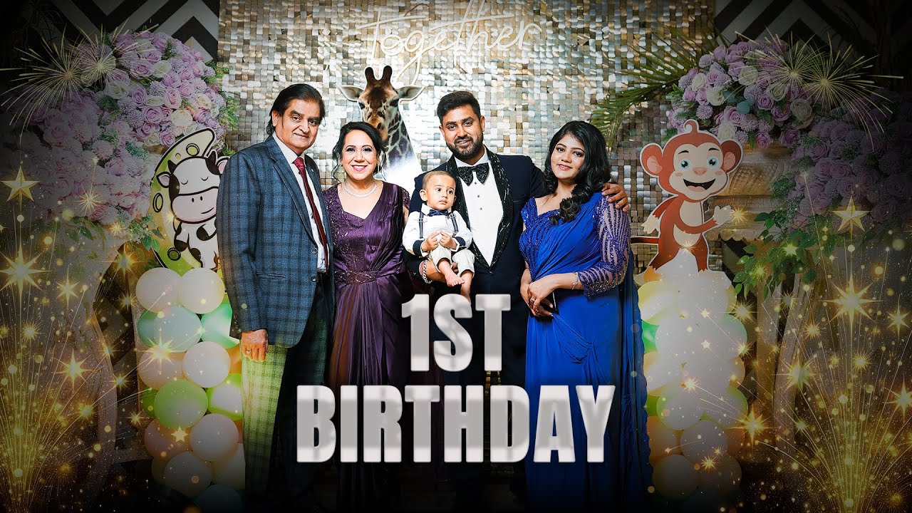 1st Birthday celebration 🎉| Cinematic Video | Creative Ideas by Ownus World