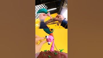How I Animated - Early Worm CLAYMATION #cartoon