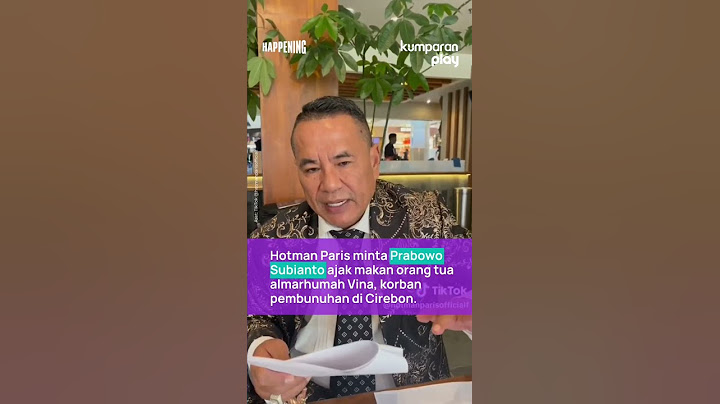 Hotman Paris Minta Prabowo Subianto Undang Keluarga Almarhumah Vina Makan